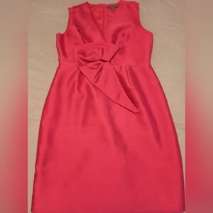 Chic Strapless Red Dress